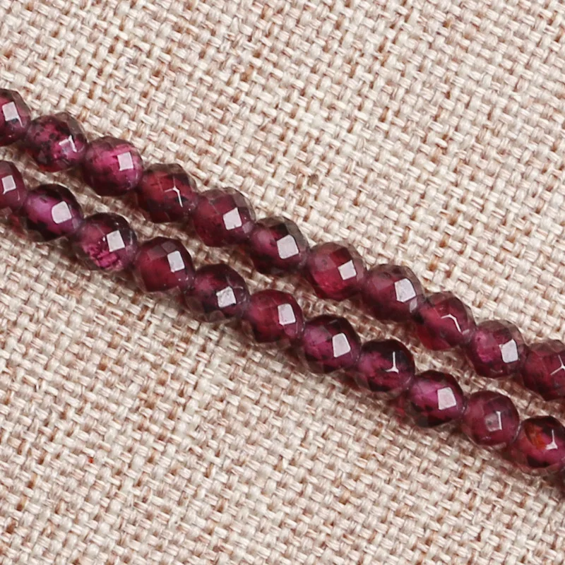 Бусины Из Натурального граната 15 5 дюйма 2/3 мм|loose beads|diy accessoriesfor diy |