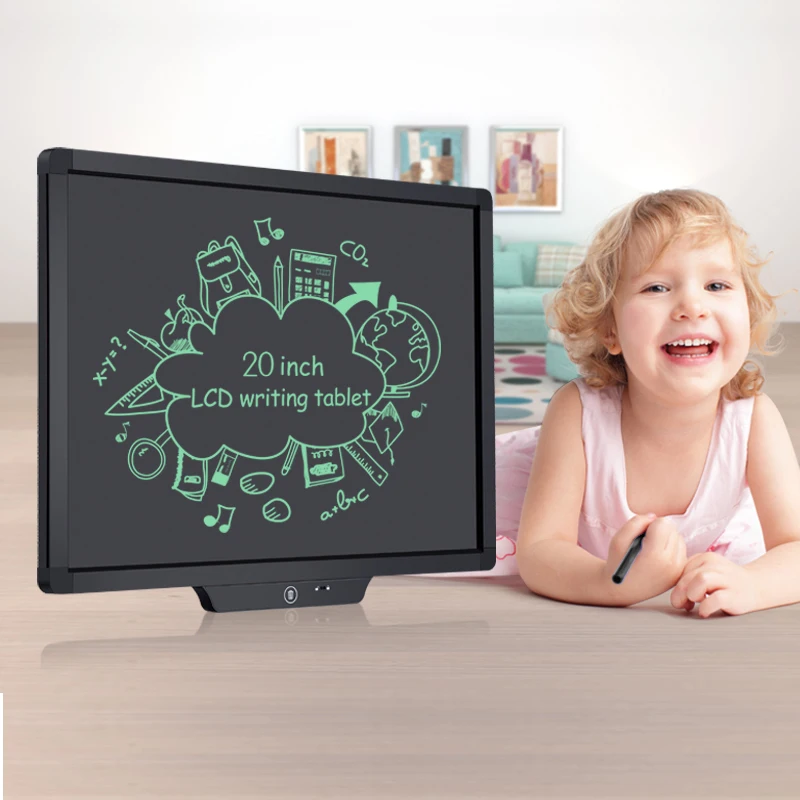 Howeasy частичный стираемый 20 дюймов электронный цифровой ЖК эскиз для рисования и
