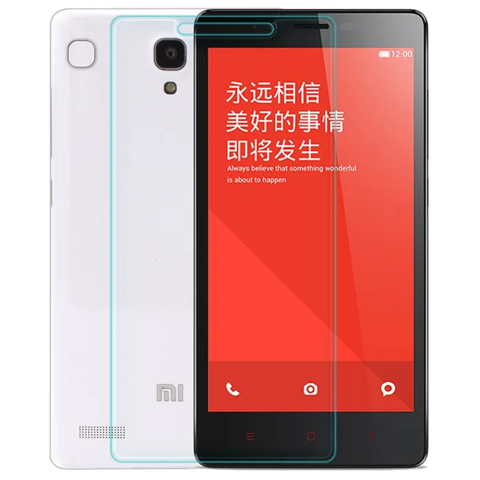 Высококачественная Защитная пленка для экрана из закаленного стекла Xiaomi Red rice note