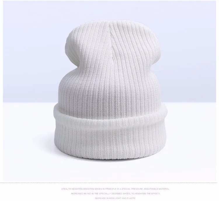 Модная зимняя женская шапка унисекс/мужская шапка Skullies Beanies, мужская шапка Beanies, простая тёплая шапка, Прямая поставка