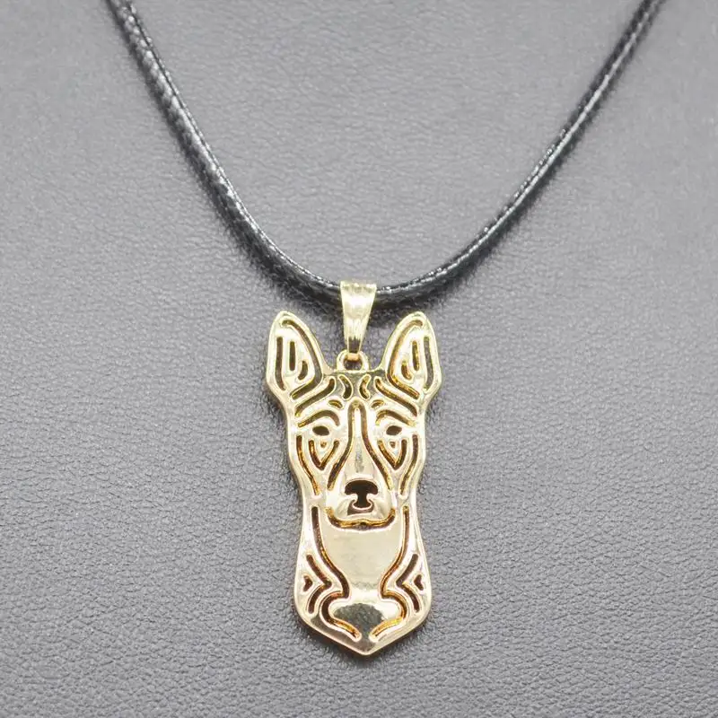 Ожерелье цепочка с подвеской в виде собаки|rope chain necklace|chain necklacependant necklace |
