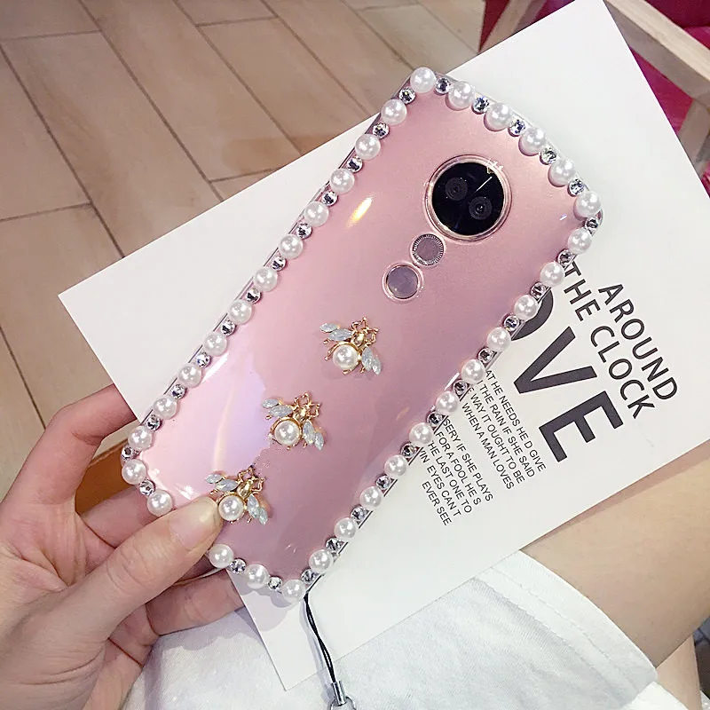 Роскошный чехол сверкающий с блестками для iphone X XS MAX XR 8 Plus 7 Crystal Bee 11 Pro 6 6S 5 5S SE| |