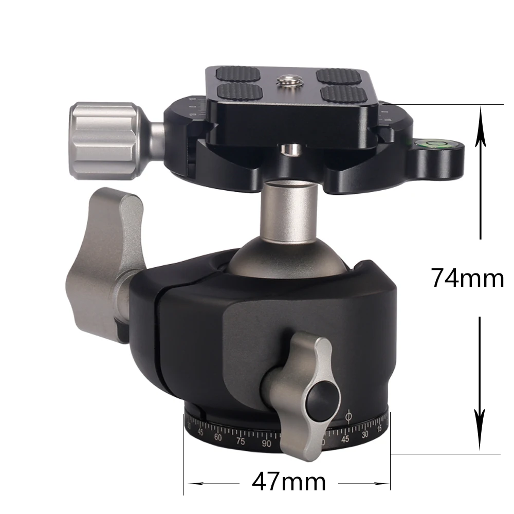 Штатив из алюминиевого сплава с шаровой головкой для камеры панорамная