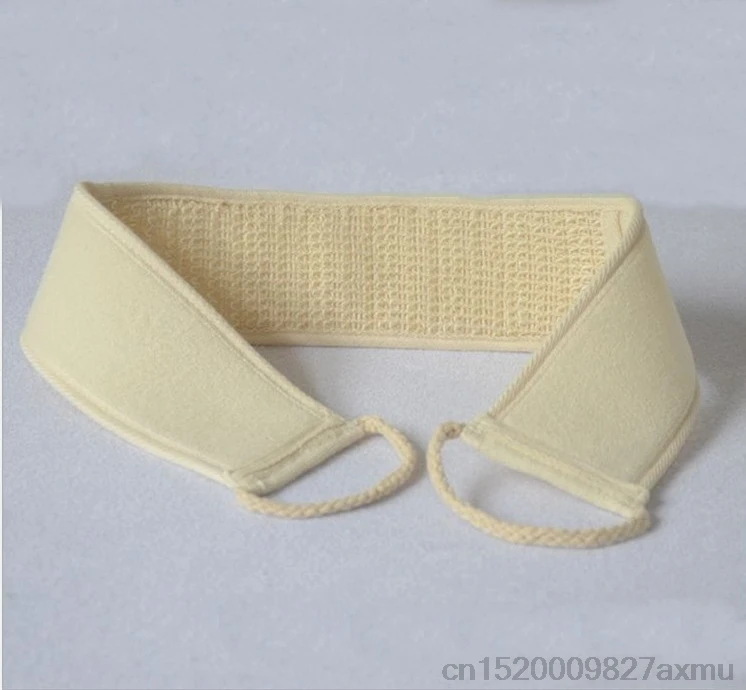 

200PCS Unisex 70cm X 8cm Soft Exfoliating Loofah Natural Body Back Brush Strap Bath Shower Massage Spa Scrubber Sponge Skin body