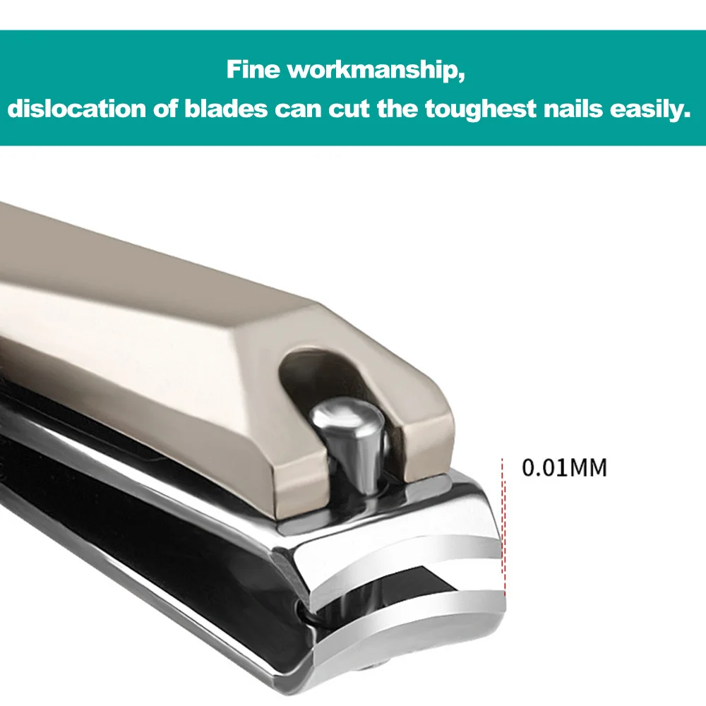 Набор из 3 триммеров для ногтей острые кусачки нержавеющей стали малый и большой