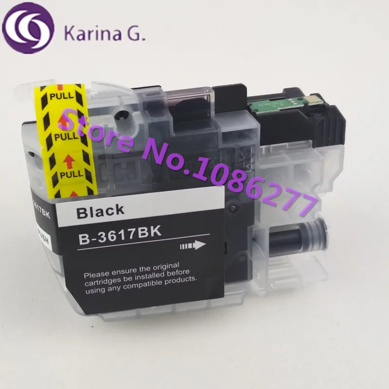 Совместимый картридж для Brother LC3617 чернильный MFC J2330DW J2730DW J3530DW подходит картриджи