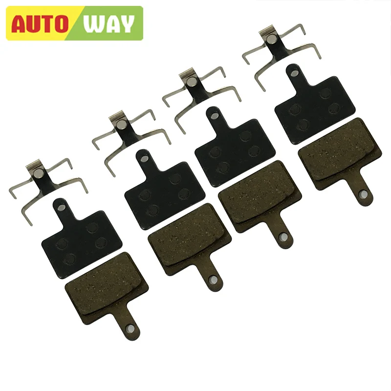 4 пары/Лот Autoway MTB дисковые велосипедные тормозные колодки для SHIMANO Deore M375 M395 M415 M446