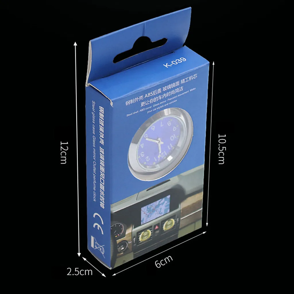 Новые креативные автомобильные ароматерапевтические часы модные электронные
