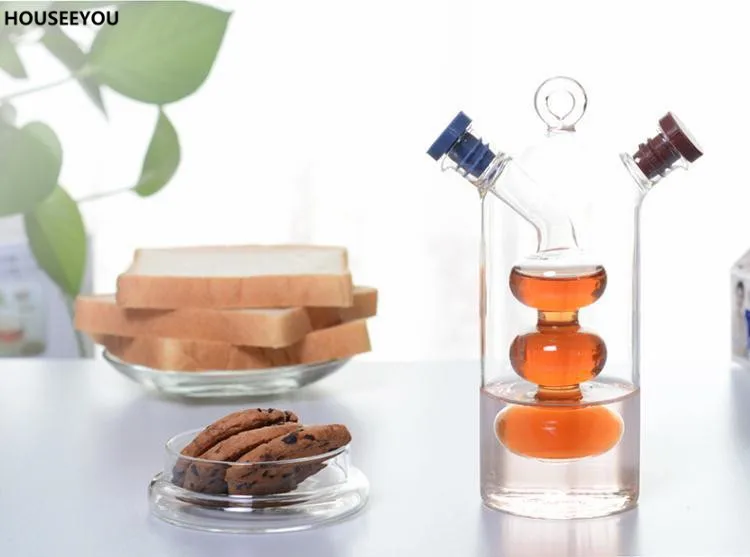 Креативные кухонные инструменты соус для масла и уксуса стеклянные Соусники
