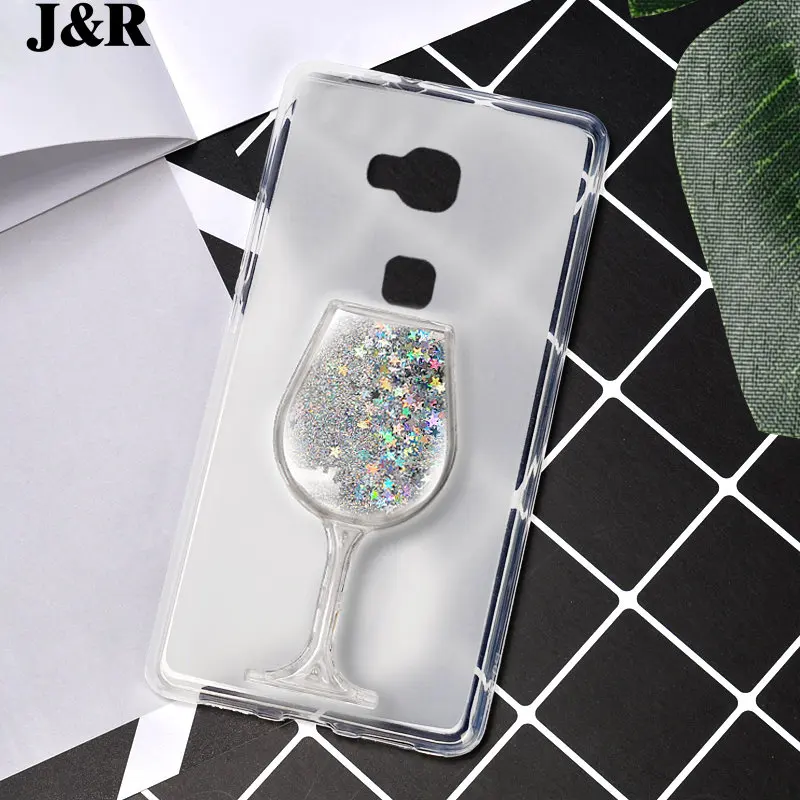 Чехол для Huawei GR5/Honor 5X/Honor Play 5X KIW-TL00 KIW-TL00H/Honor5X Liquid TPU Cover Quicksand Dynamic Glitter Transparent on.