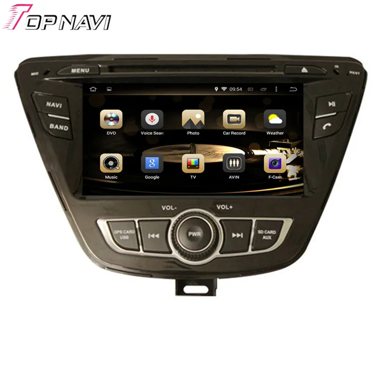 Topnavi 7 ''Octa Core 4 Гб RAM Android 6 0 Автомобильный видеоплеер Авто аудио DVD ПК для HYUNDAI