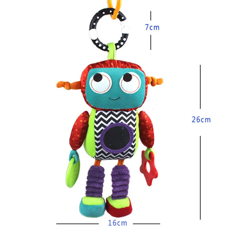 Детская игрушка-пазл из мягкого плюша милая игрушка-робот на Android