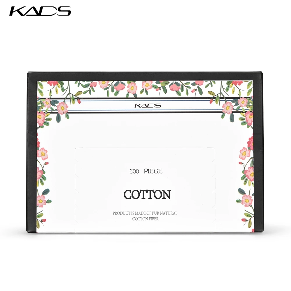 KADS 600 шт./кор. жидкость для снятия лака ногтей салфетки без ворса хлопчатобумажные Гель лак удалить