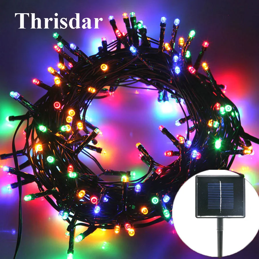 

BEIAIDI 22M Solar Led Fairy String Lights Outdoor Garden Fence Patio Fairy Garland 8 Mode Wedding Christmas Party Decor Lights