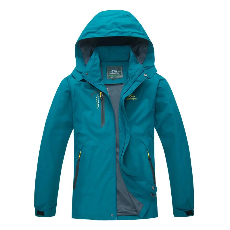 Men Lake Blue Мужские флисовые куртки для рыбалки на весну и лето, мужские однослойные куртки для походов, рыбалки, альпинизма, кемпинга - Цвет: Men Lake Blue