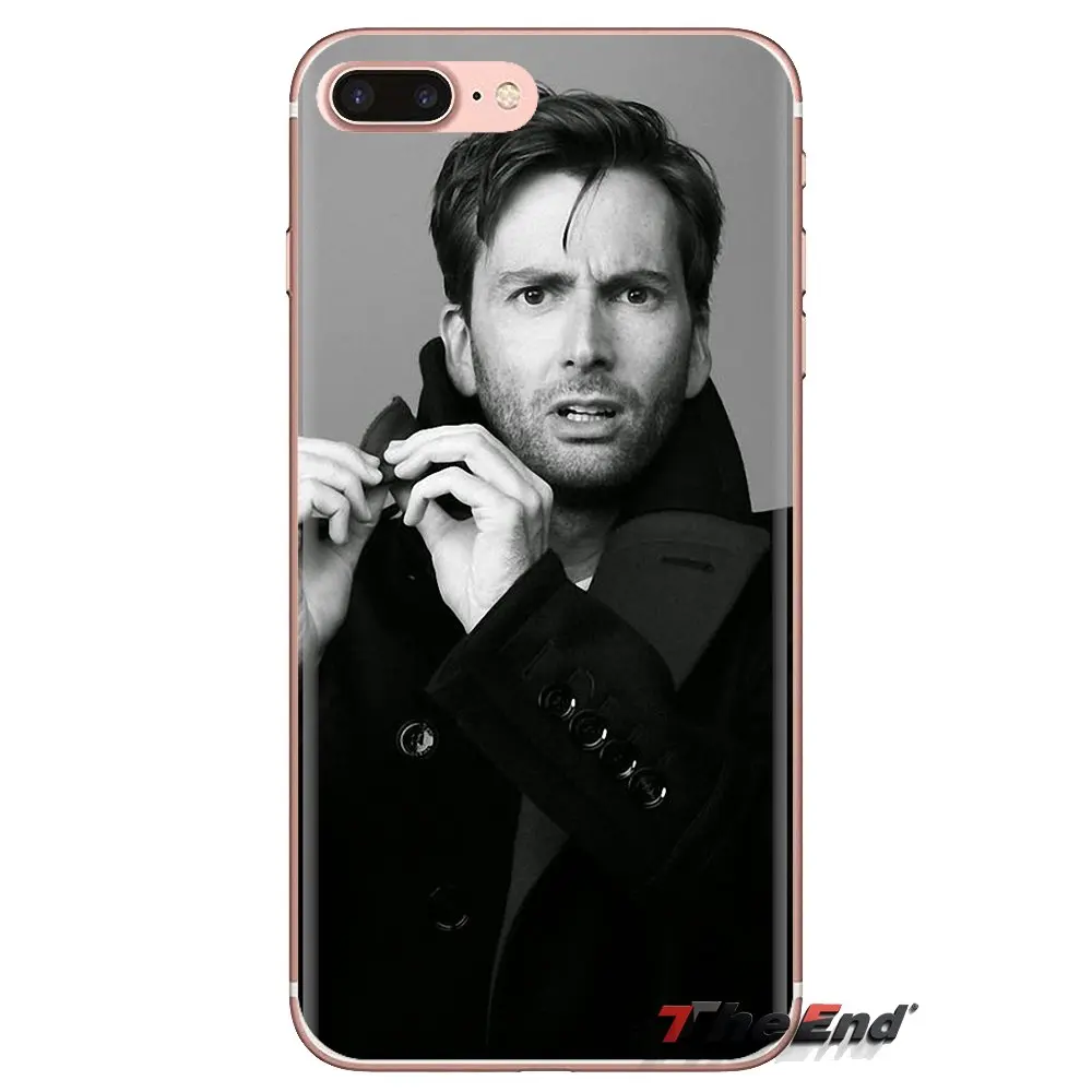 For Xiaomi Redmi 4A S2 Note 3 3S 4 4X 5 Plus 6 7 6A Pro Pocophone F1 Transparent Soft Cases Tardis Doctor Who With David Tennant |