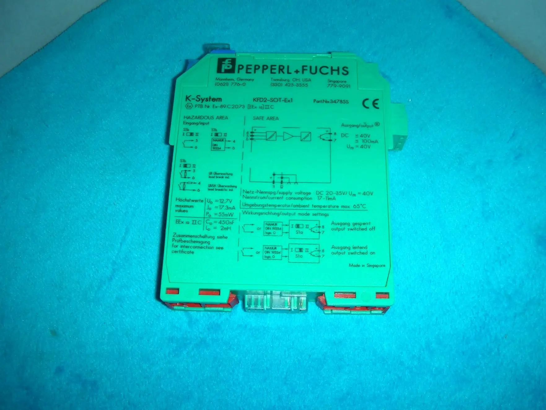 

1PC USED KFD2-SOT-EX1