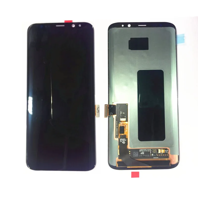 Супер AMOLED ЖК-дисплей сенсорный экран дигитайзер сборка запасная часть для Samsung