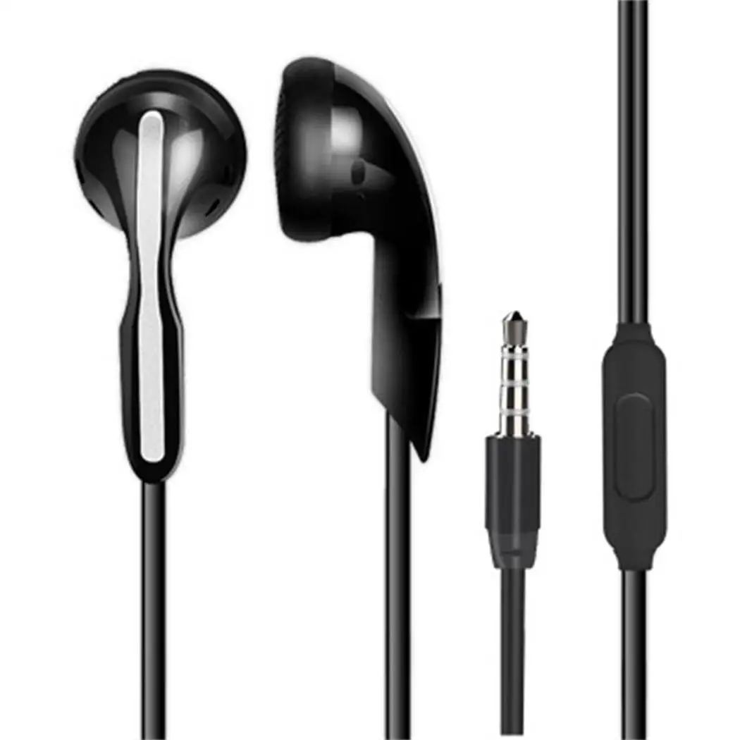 Black MP3 1615 43 0 3-дюймовый микрофон для наушников 1 м 3 ушные наушники 5 мм с спортивным 1 дюймовым вкладышем 86dB4dB беруши 1 Телефон проводной - Цвет: Black
