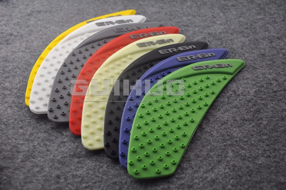 

Anti slip sticker Motorcycle Tank Traction Pad Side Knee Grip Protector for kawasaki er-6n er6n 2006-2015 2009 2010 2011 2012 13