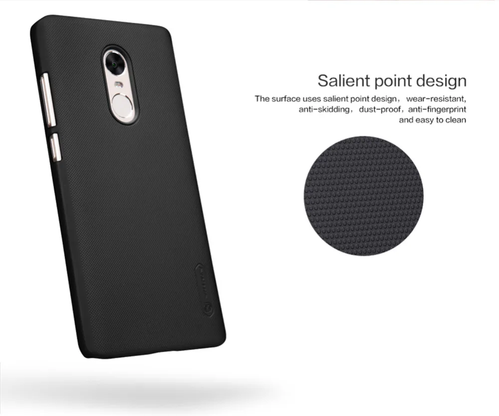 Nillkin For Xiaomi Redmi Note 4X case cover funda 5.5'' hard plastic back redmi note 4x + free Screen Protector |