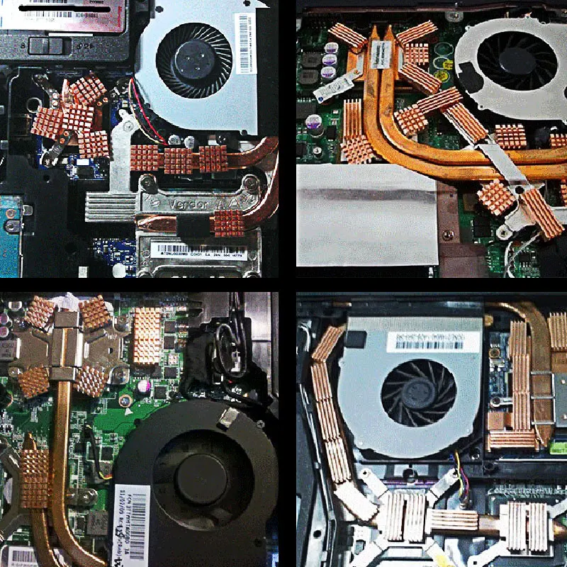 Новые 20 шт компьютерные аксессуары компоненты охлаждающая резиновая прозрачная