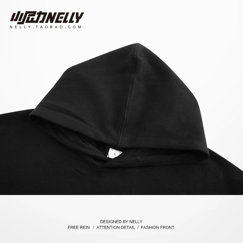 NELLY Осень зима 2019 английская толстовка мисс Харадзюку хип хоп простая модная