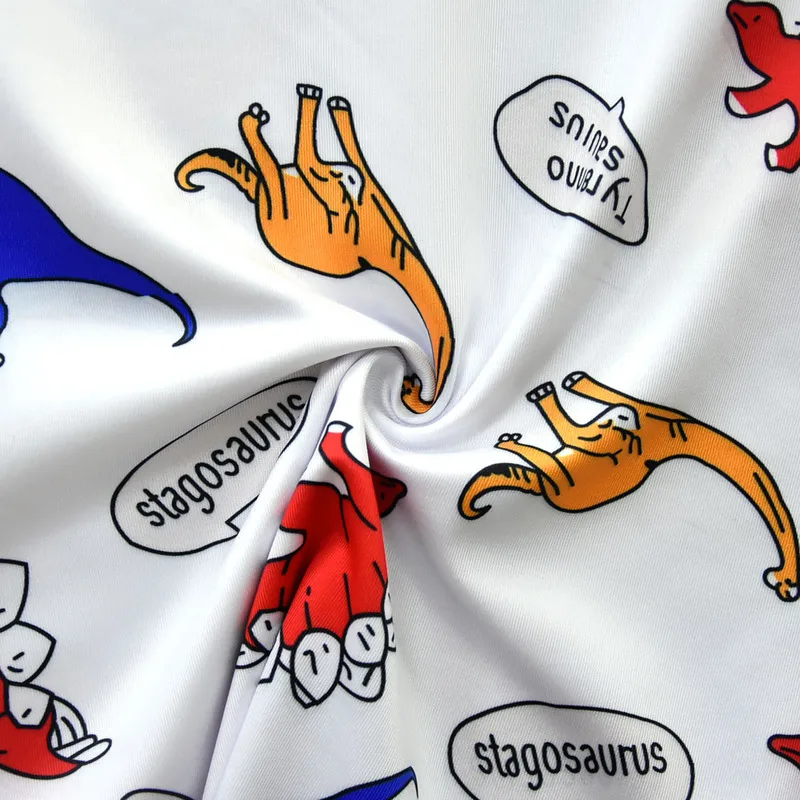 Dinosaur Suits Teenage Summer Boys Clothing Sets Short Sleeve T Shirt & Pants Casual 3 4 5 6 7 8 9 10 Years Child Boy Clothes | Детская