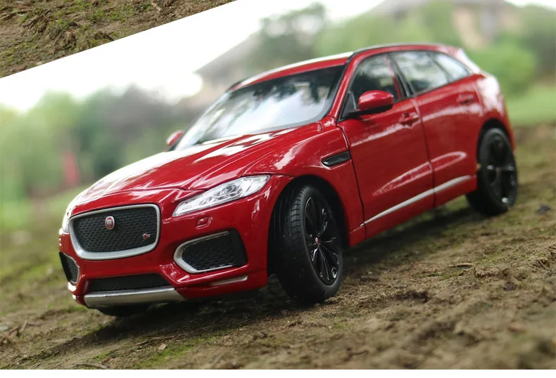 SAINTGI внедорожник автомобиль F-PACE Новый 2018 2017 автомобилей 2 металлические ABS 18 см 1:24