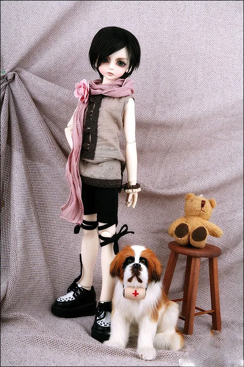 1/4 масштаб BJD прекрасный ребенок BJD/SD милый мальчик фигурка куклы DIY модель