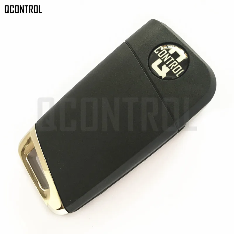 QCONTROL Модернизированный Автомобильный Дистанционный ключ для SKODA 3T0837202C