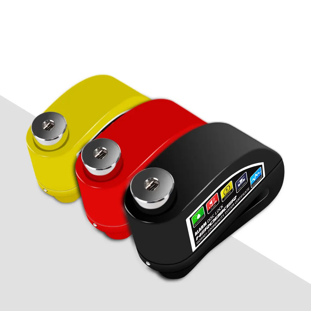 

Motorcycle Disc Brake Lock Scooter Not Drop Paint Anti-theft Security Lock Security Alarming System Waterproof Clearance Sale