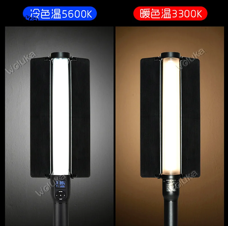 Godox LC500 комплект 3300K ~ 5600K регулируемая ручка двухцветный светодиодный видео свет