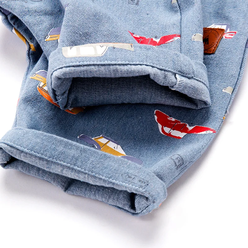 Новинка 2017 года Детские Летние Шорты хлопковые модные джинсовые шорты в