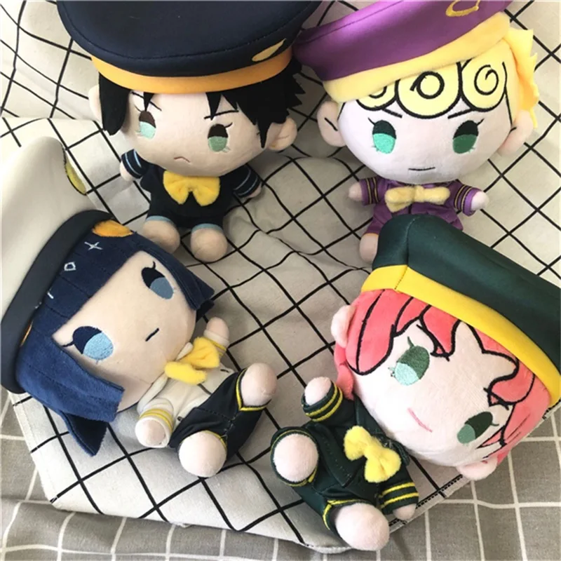 

Anime JoJo's Bizarre Adventure Golden Wind Bruno Bucciarati Cosplay Cute Plush Stuffed Doll Throw Pillow Kawaii Toy Xmas Gifts