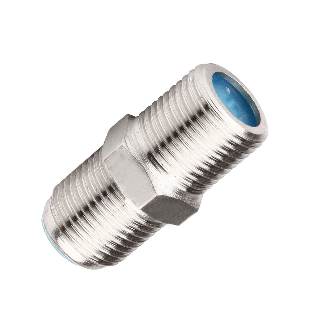 

Useful Double Female Connector For Jack Rg59 Rg6 Fits Adapter Coupler Metal Double Type New