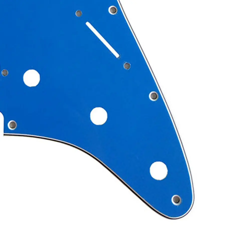 Запчасти для гитары Pleroo-для США \ Мехико Fd Stratocaster 72' 11 Отверстие для винта Стандарт St& задняя пластина царапина пластина Многоцветный выбор