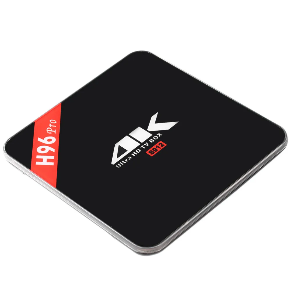 3 Гб/32 ГБ Восьмиядерный процессор Amlogic S912 H96 Pro Android 7 1 2 4G/5 0 ГГц Wi Fi 4K HDR 100/1000M LAN BT 4