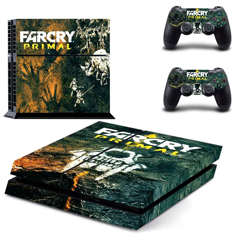 Наклейка Game Far Cry Primal для консоли Sony PlayStation 4 и контроллера PS4 виниловые