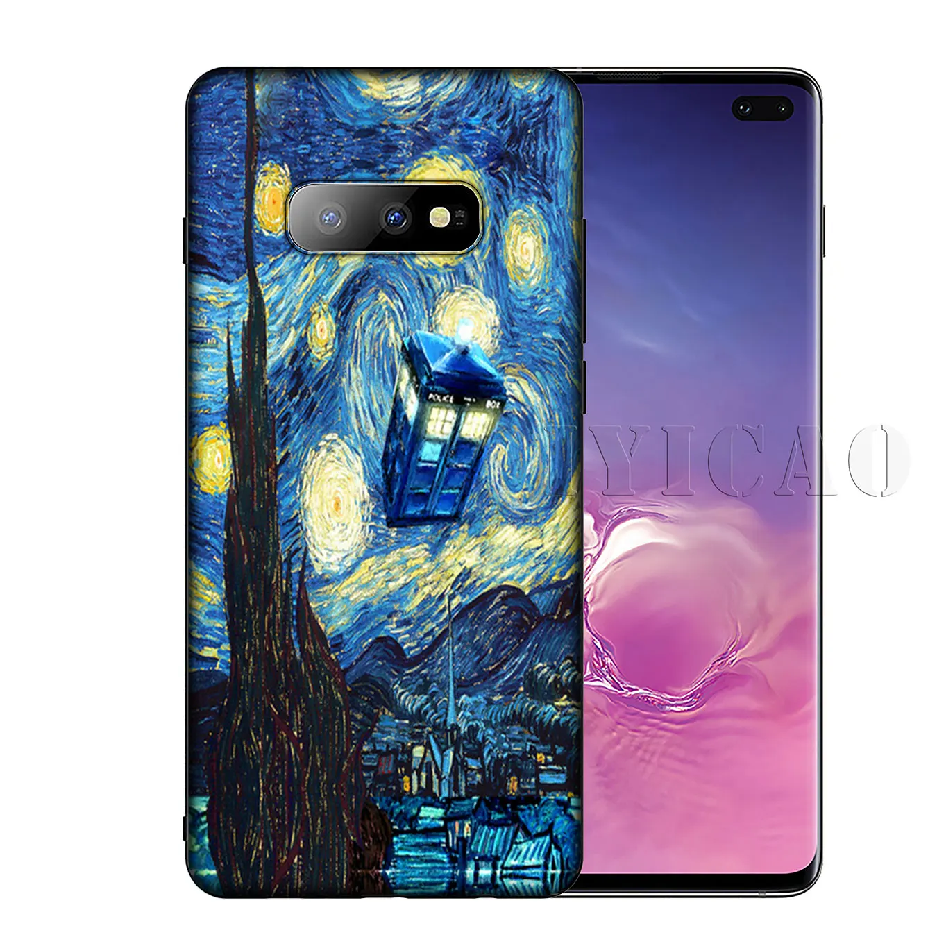 IYICAO Tardis Box Doctor Who Soft Silicone Phone Case for Samsung Galaxy S20 Ultra S10 Lite S9 S8 Plus S6 S7 Edge S10e Cover |