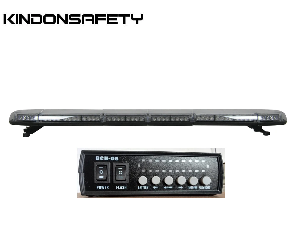 Бесплатная доставка по Fedex! ECE R65 одобренный грузовик световой бар янтарный или