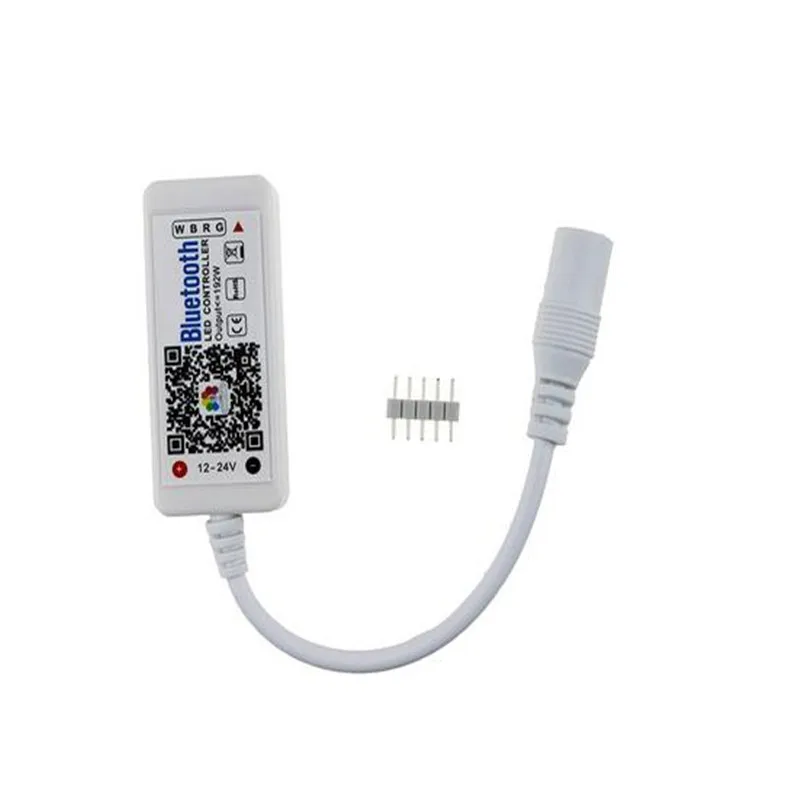 16 миллионов цветов Мини Bluetooth LED RGB музыкальный контроллер DC12-24V RGBW светодиодный