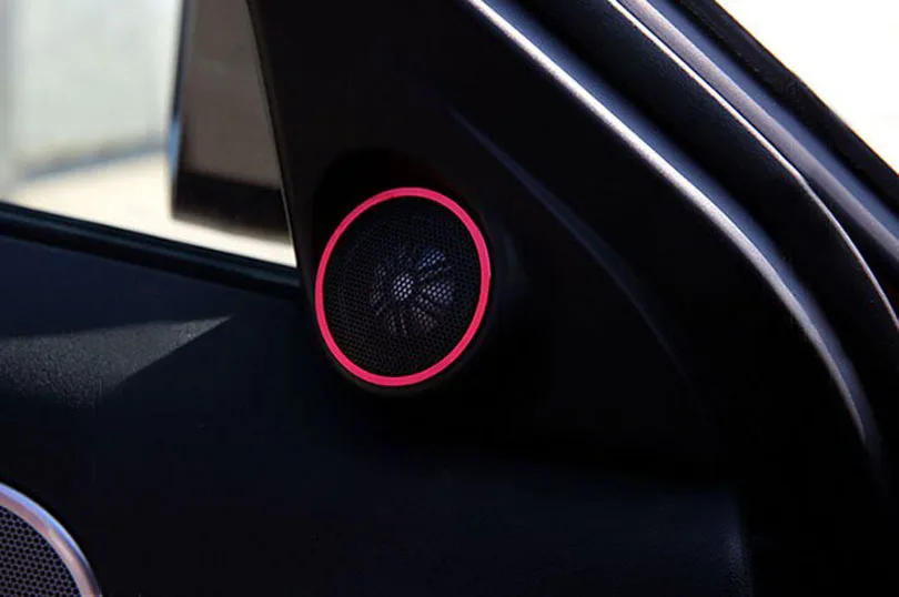 2 шт. алюминиевое кольцо для динамика Range Rover Land Evoque 2012 2013 2014 2015 | Автомобили и