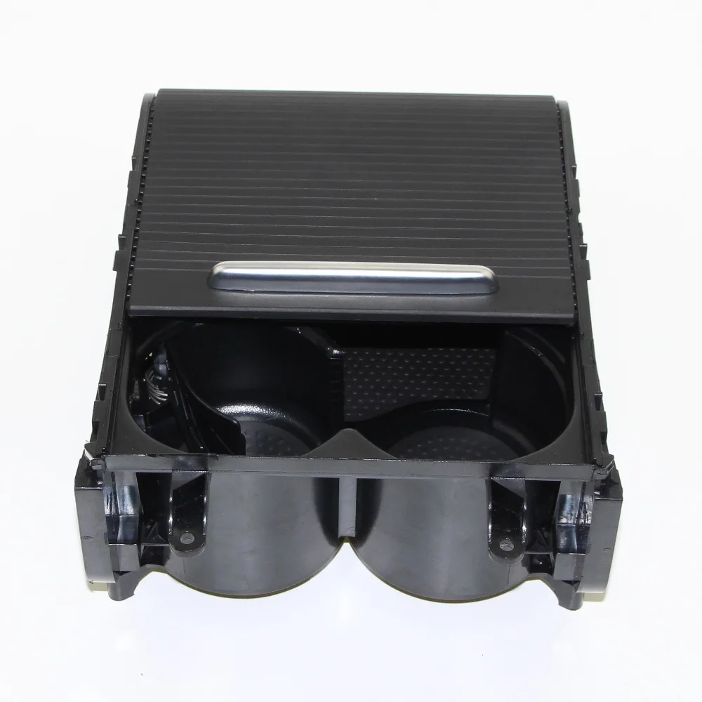 1 шт. черный подстаканник центральной консоли воды чашки напиток стойки для VW CC