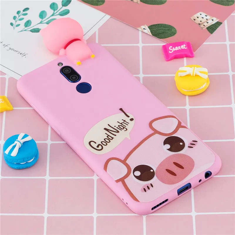Nova 2i чехол для huawei mate 10 Lite чехол для Fundas huawei Nova 2i чехол 3D Мягкий Силиконовый ТПУ милый мультяшный чехол для телефона