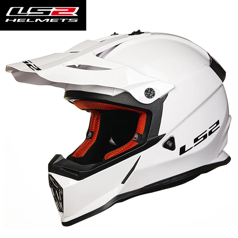 100% оригинал LS2 MX437 atv dirtbike cross moto rcycle мотоциклетный шлем для кросса внедорожный