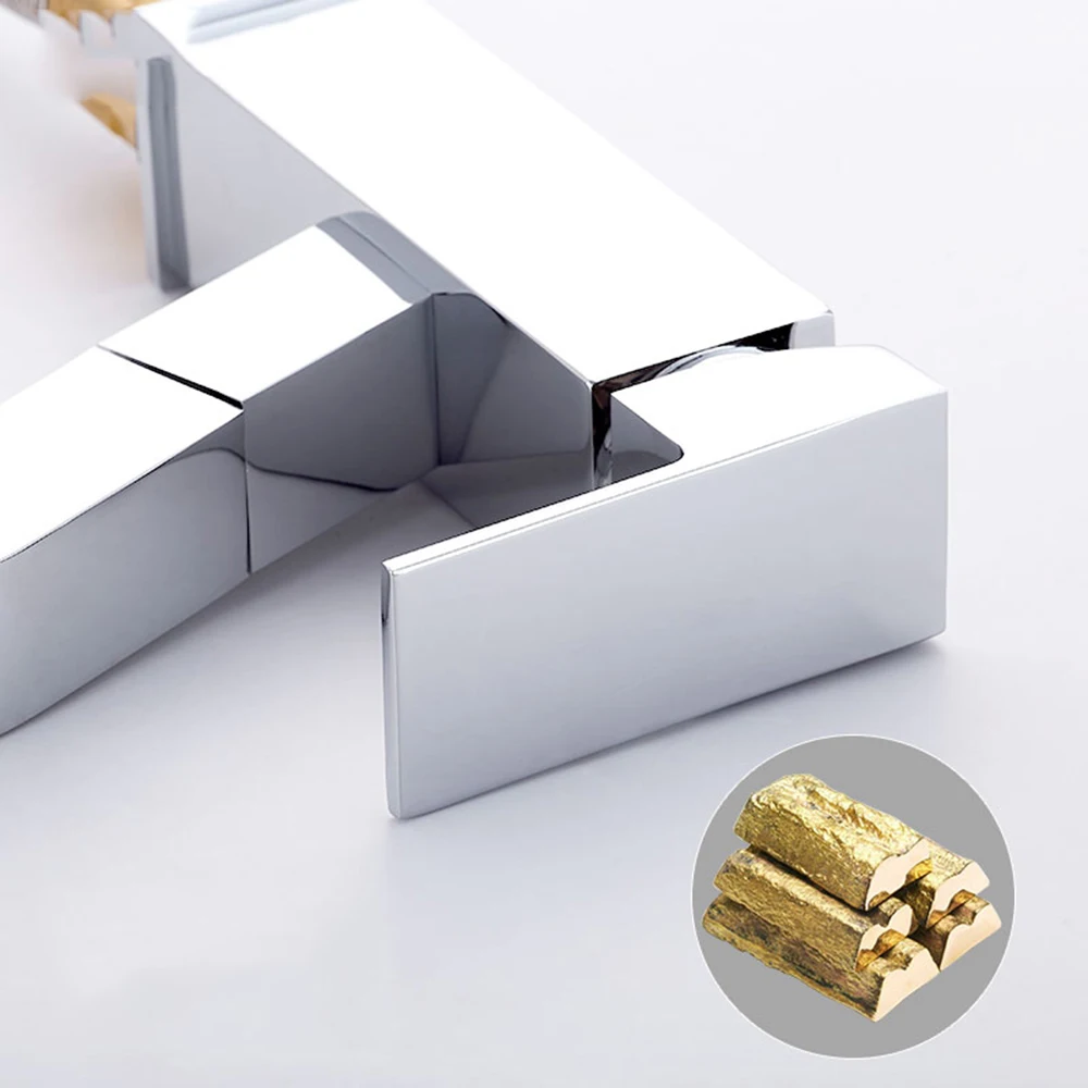 Кухонный Смеситель для ванной комнаты смеситель раковины с одной ручкой одним