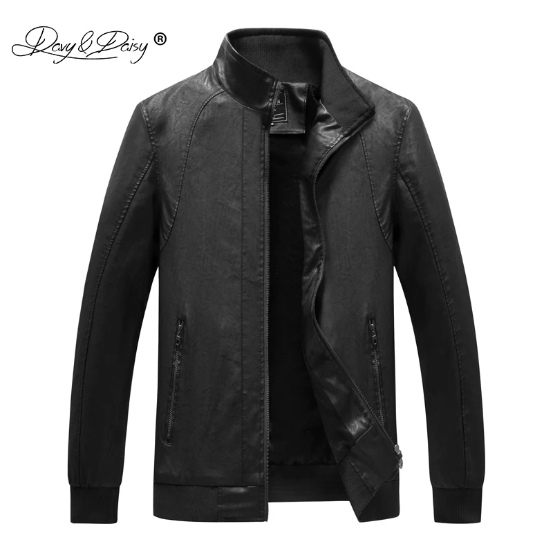 DAVYDAISY 2019 Новое поступление плюс размер 5XL 6XL 7XL осень зима мужская куртка из