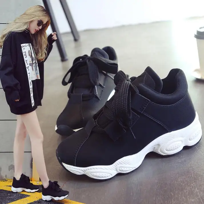 Новинка 2019 года сезон весна модная женская повседневная обувь кожаная на