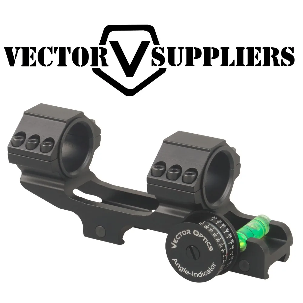 Однокомпонентный скелетонизированный угловой индикатор Vector Optics 30 мм 1 дюйм